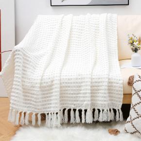 Soft Cozy Textured Throw Blanket 
