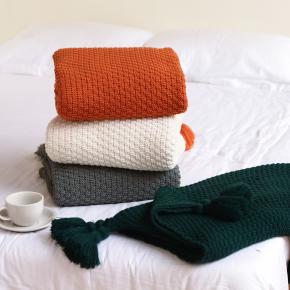  Knitted Couch Throw Blanket