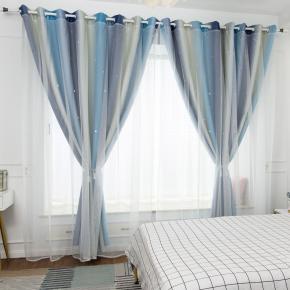 Star Curtains Princess Room Decor for Daughter