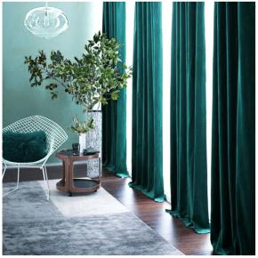 Velvet Curtains For The Living Room