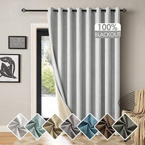 100% Blackout Curtains for living room 