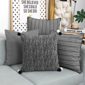 Decorative throw pillow cover 