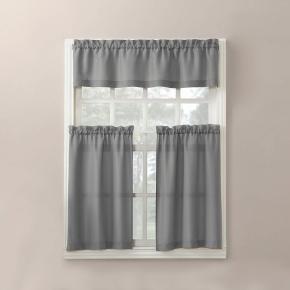 3 pieces window curtain set