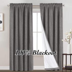 100% Blackout Curtains