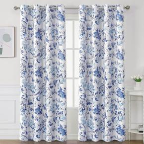 Flower Pattern Blackout curtain