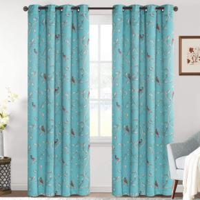 Branch Pattern Blackout curtain