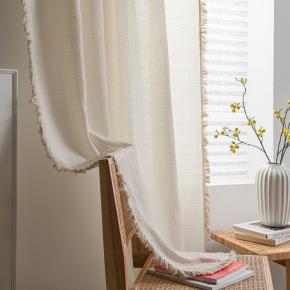 Tassel Sheer Curtains