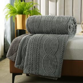 Double Layer Coral Velvet Blanket in Autumn and Winter - 副本
