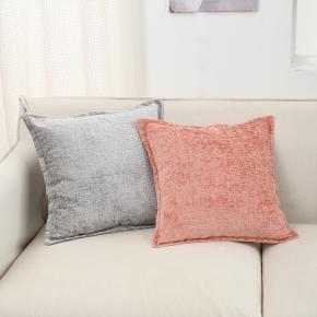 High Quality Chenille Royal Hotel Pillow Case Solid Color Woven Technique Home Decor Housse De Coussin