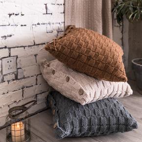 Elastic Three-dimensional Box Pillow Soft Fluffy Leisure Pillow Furniture Soft Assembly Decoration